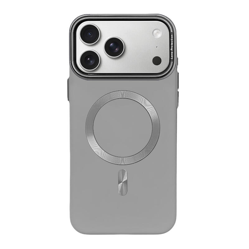 Lens Protection Matte MagSafe Phone Case - Titanium Gray