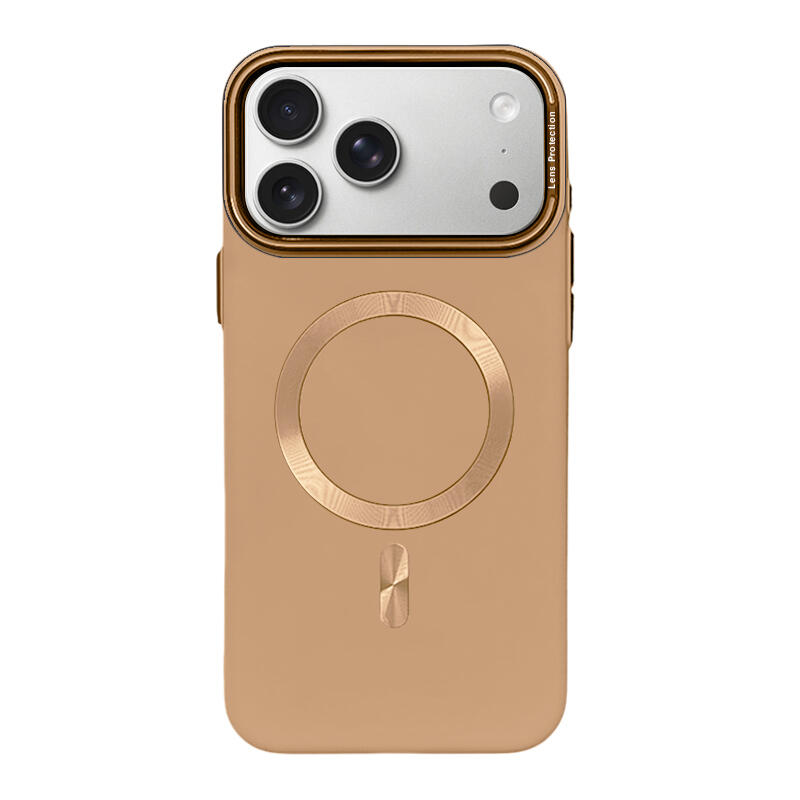 Lens Protection Matte MagSafe Phone Case - Khaki