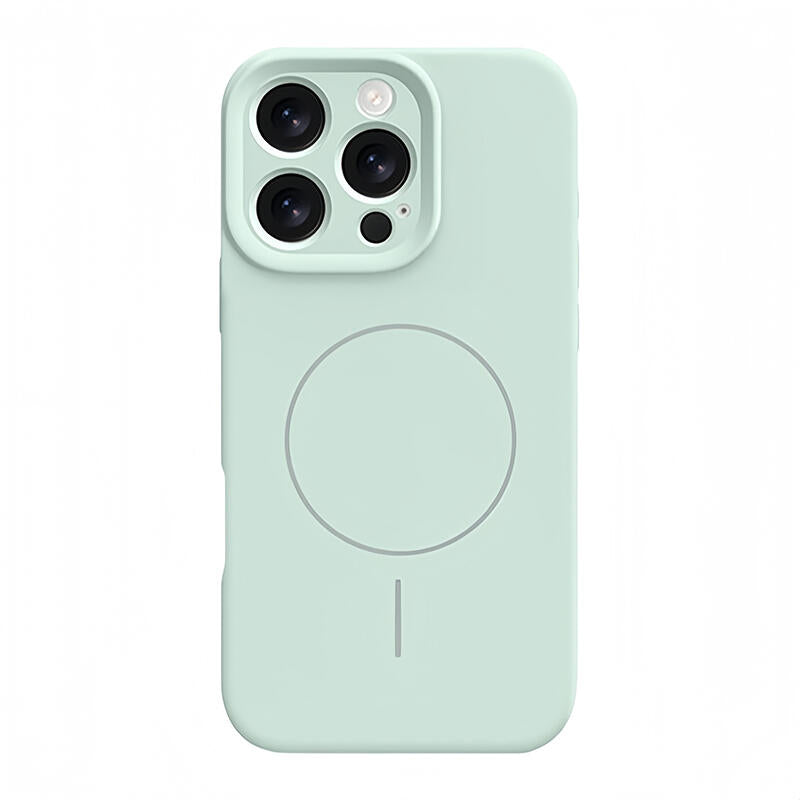 Liquid Silicone MagSafe Phone Case - Green