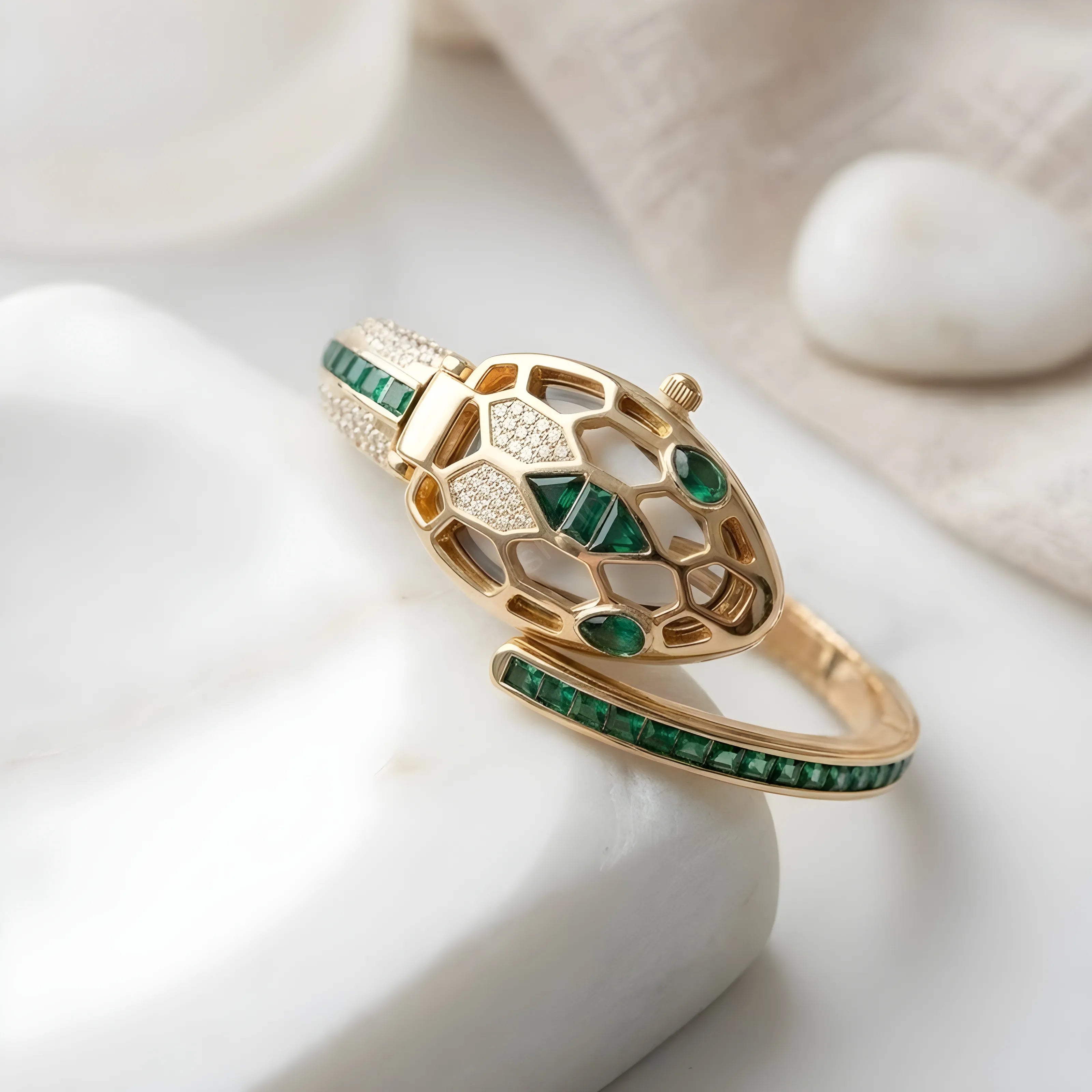 Jade Serpent Watch