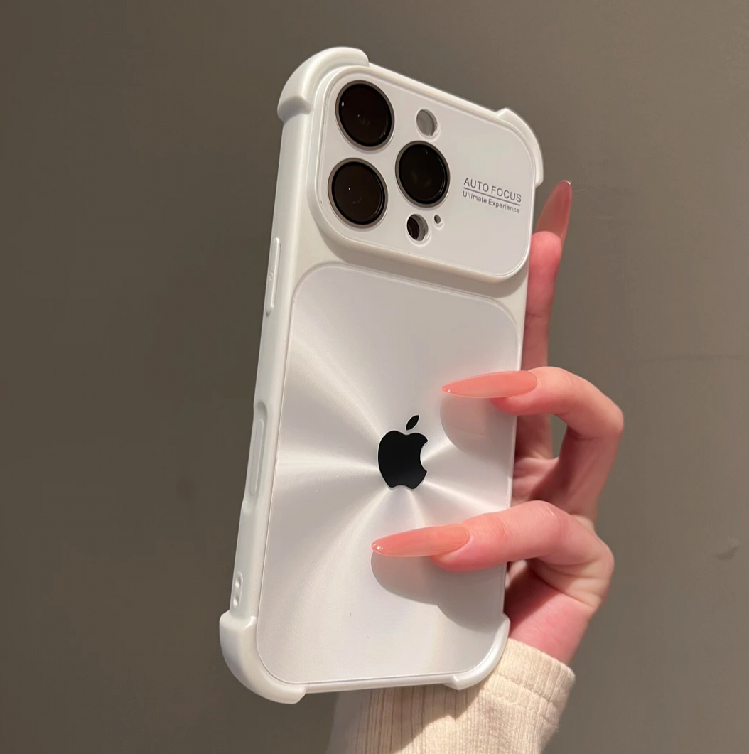 Minimalist and premium aurora-style case for iPhone 17 Pro Max, also compatible with iPhone 16, 15, and 14 — stylish, creative