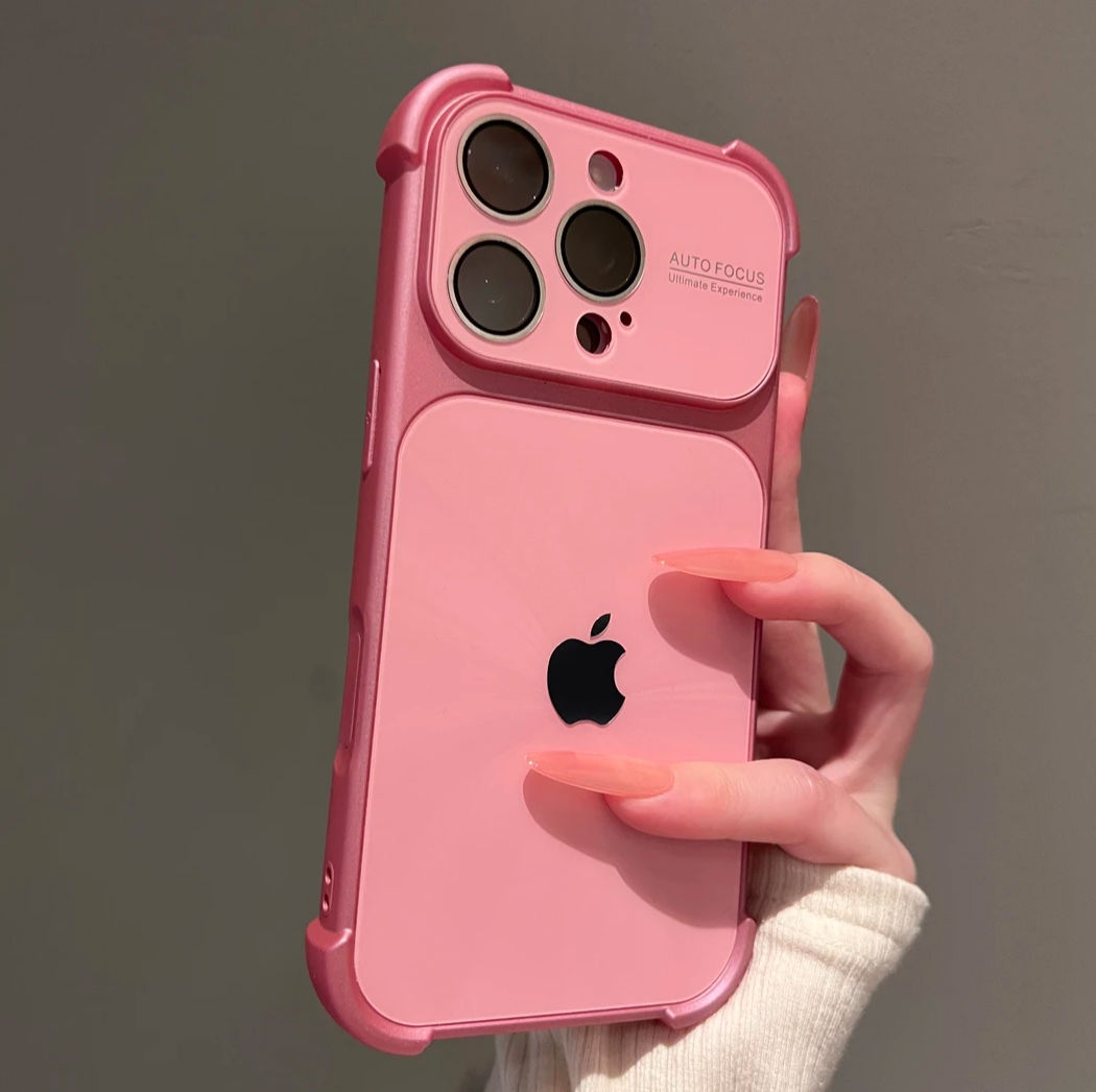 Minimalist and premium aurora-style case for iPhone 17 Pro Max, also compatible with iPhone 16, 15, and 14 — stylish, creative