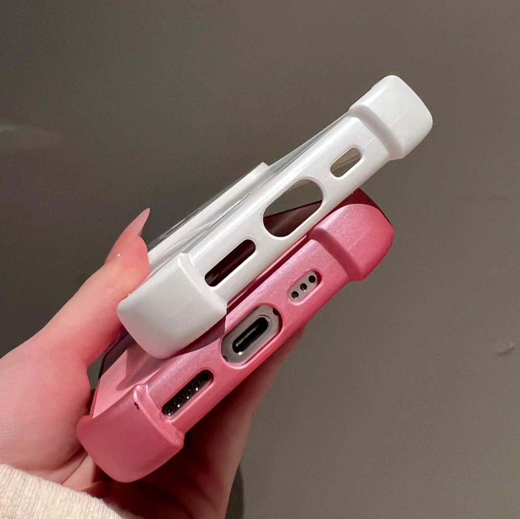 Minimalist and premium aurora-style case for iPhone 17 Pro Max, also compatible with iPhone 16, 15, and 14 — stylish, creative