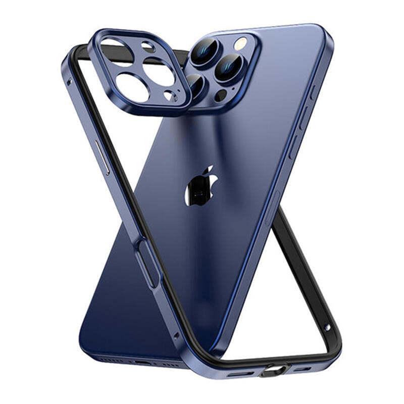 Silicone Metal Frame Phone Case