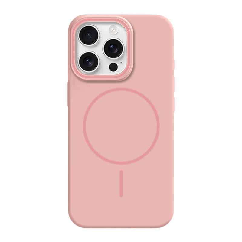 Simple Matte MagSafe Phone Case - Pink