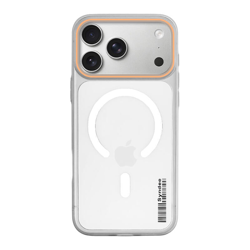 Soft Sand Translucent MagSafe Phone Case - White