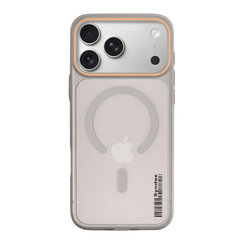 Soft Sand Translucent MagSafe Phone Case - Gray
